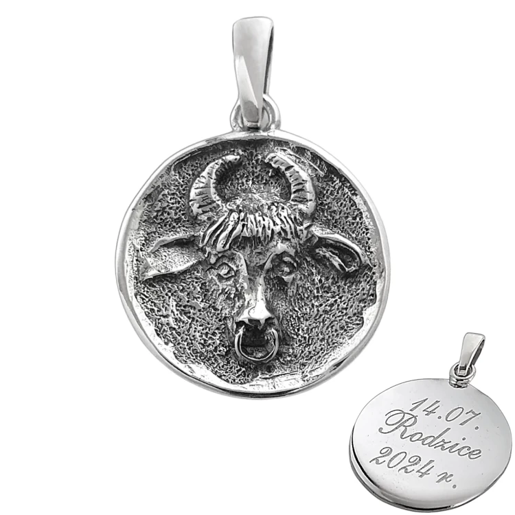 srebrna-zawieszka-znak-zodiaku-byk-z-grawerem.webp