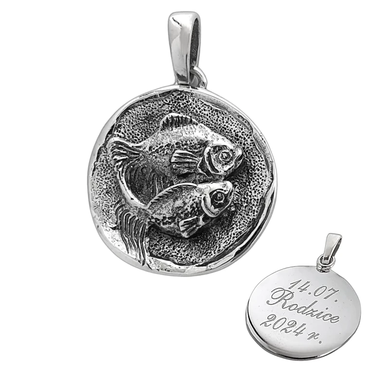srebrna-zawieszka-znak-zodiaku-ryby-z-grawerem.webp