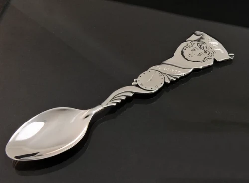 Srebrna łyżeczka z grawerem prezent na chrzest dla chłopca i dla dziewczynki