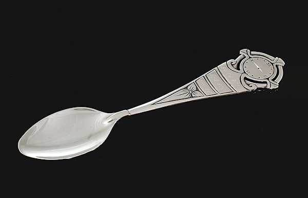 Srebrna łyżeczka z grawerem prezent na chrzest dla dziewczynki