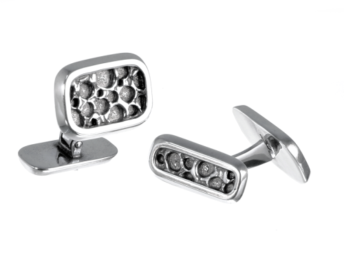 nowoczesne spinki do koszuli ze srebra