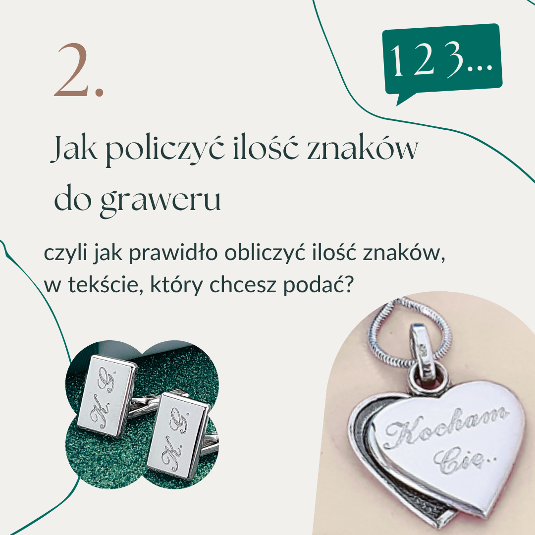 jak policzyć ilość znaków do graweru