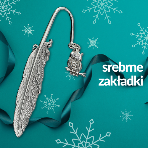 srebrne zakładki