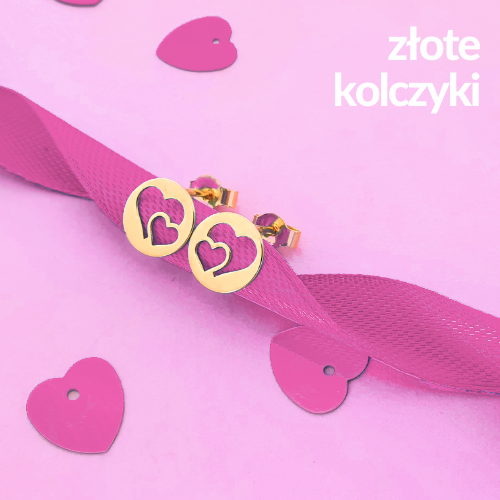 złote kolczyki
