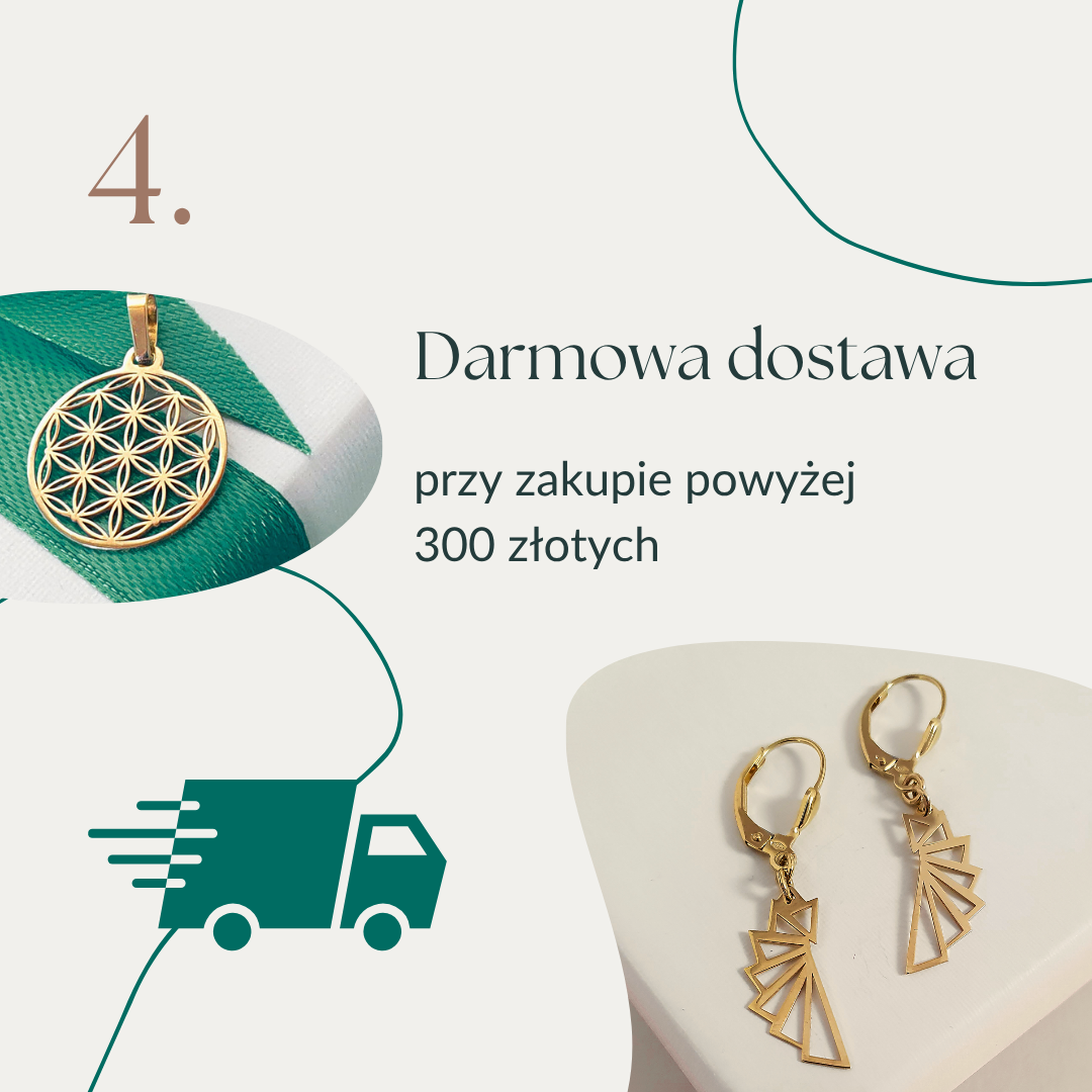 darmowa dostawa przy zakupie powyżej 300 złotych