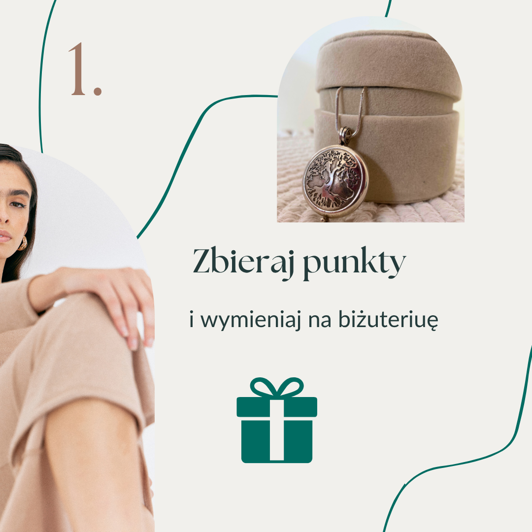 zbieraj punkty i zamieniaj na biżuterię