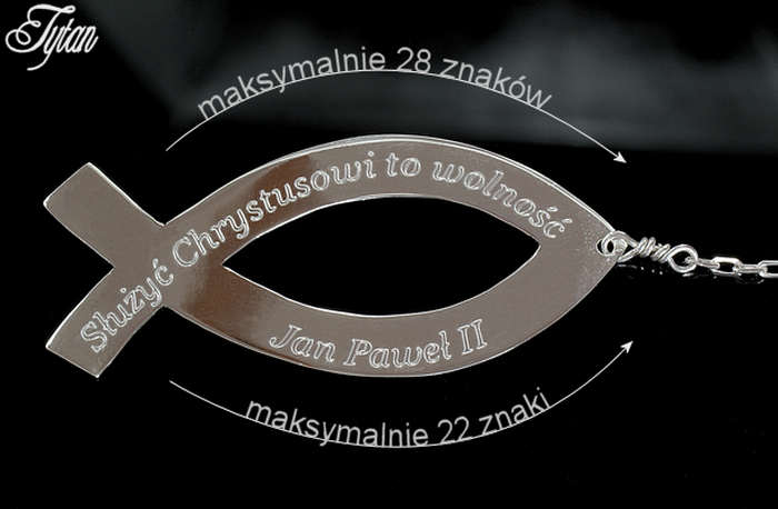 zakładka do Biblii grawer