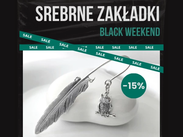 Black Friday Weekend 2025 w Avis Jubiler srebrne zakładki