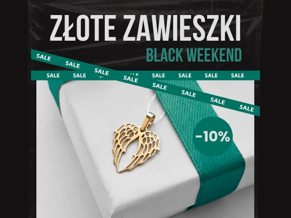 Black Friday Weekend 2025 w Avis Jubiler złote zawieszki